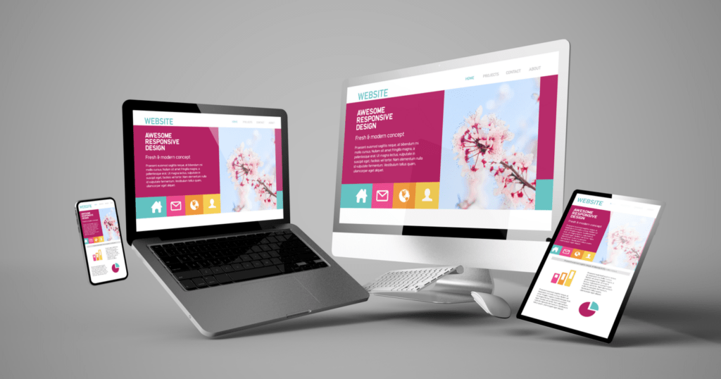 Web and experience visual
